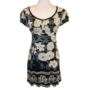 100% cotton floral dress